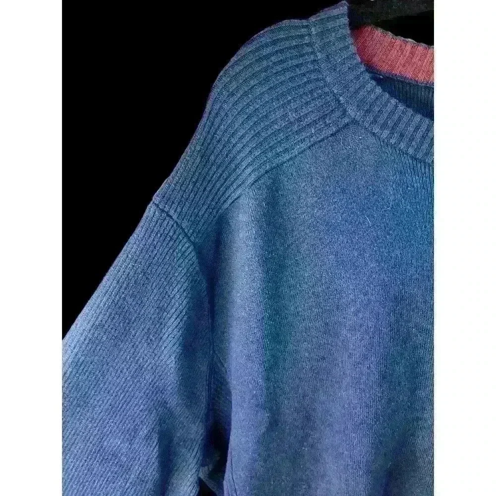 Levi's Men's 100 % Cotton Knit‎ Sweater XXL 2XL Blue